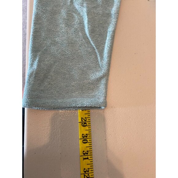 NWT Eddie Bauer Womens Ultrasoft Sea Blue Quarter Zip Fleece Pullover XL - Picture 9 of 9